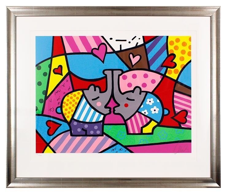 otto-waalkes-hommage-an-romero-britto-gerahmt-ottifant otto-waalkes-hommage-an-romero-britto-gerahmt-ottifant