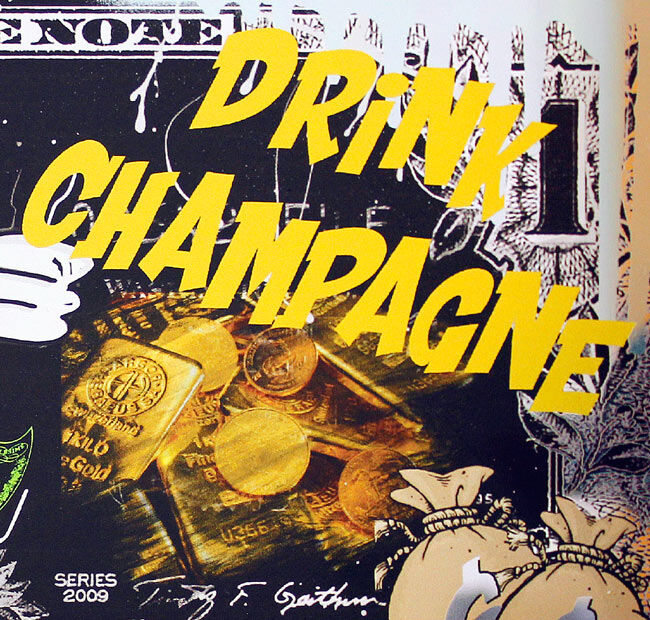 SKYYLOFT - Dagobert - Save water, drink champagne Dollar - Detail 1