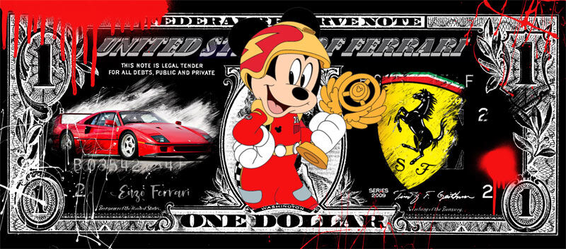 SKYYLOFT - Formel 1 Ferrari F40 Dollar SKYYLOFT - Formel 1 Ferrari F40 Dollar