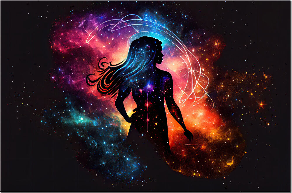 leinwandbild-sternzeichen-jungfrau