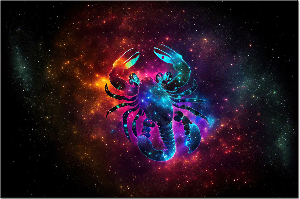 leinwandbild-sternzeichen-skorpion