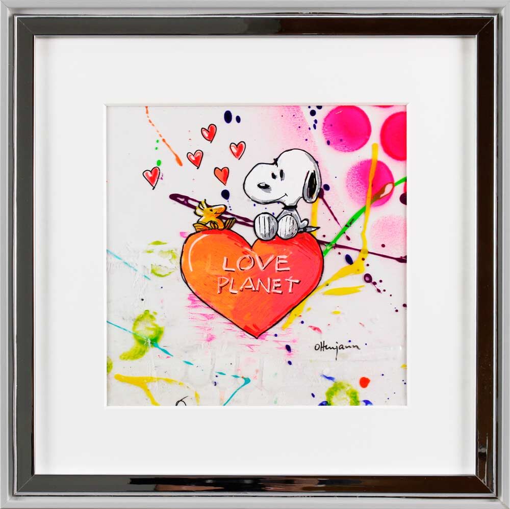 andrea-ottenjann-snoopy-woodstock-love-planet-2-0-gerahmt