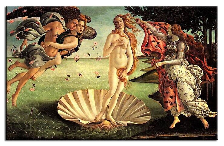 Sandro Botticelli - Die Geburt der Venus