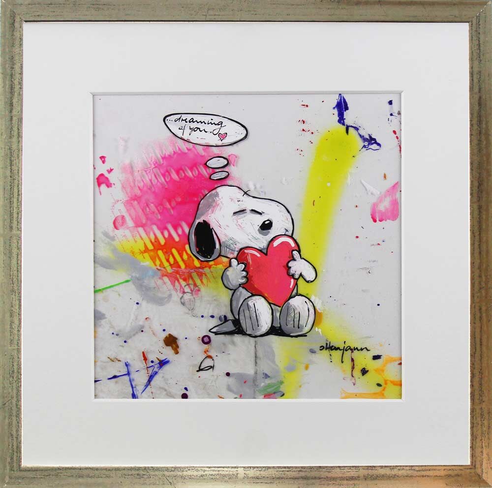 andrea-ottenjann-snoopy-dreaming-of-you-gerahmt