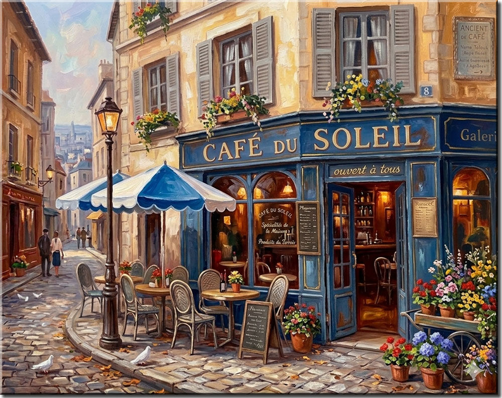 modernes-leinwandbild-cafe-du-soleil-blaues-cafe