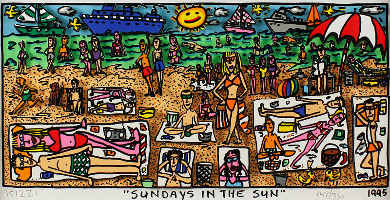 James-Rizzi-Sundays-in-the-sun James-Rizzi-Sundays-in-the-sun
