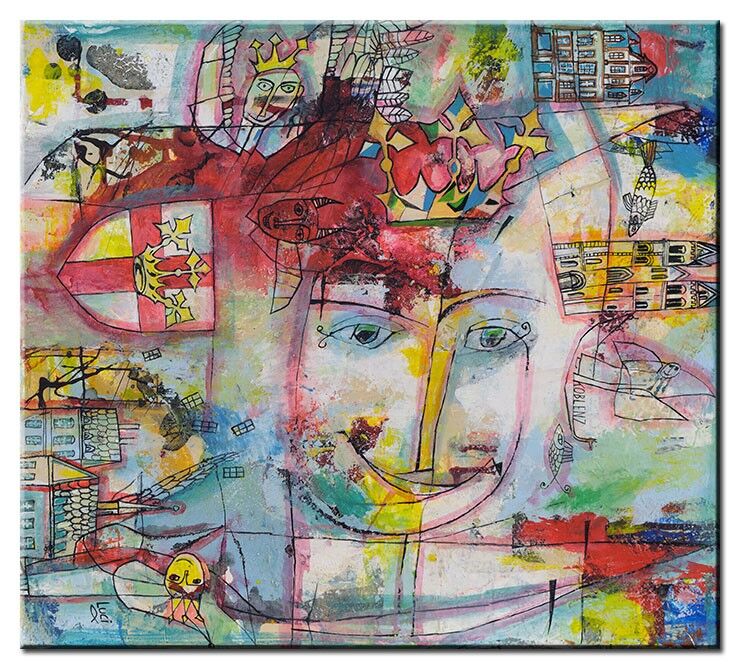 Koblenz Bilder von Luci - Engel Luci - Engel - Koblenz Leinwandbild