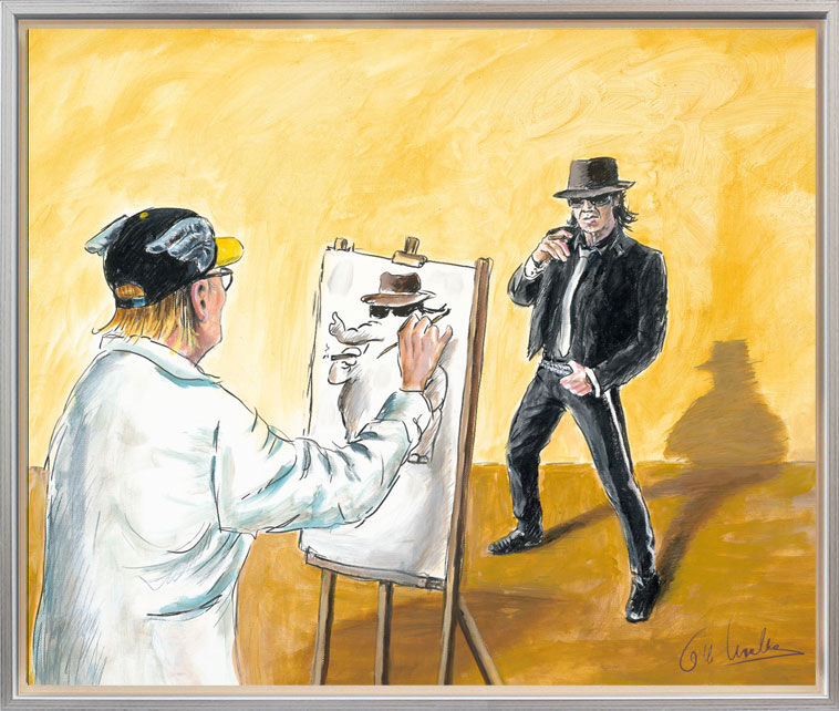 otto-waalkes-atelier-des-meisters-iv-gerahmt-udo-lindenberg otto-waalkes-atelier-des-meisters-iv-gerahmt-udo-lindenberg