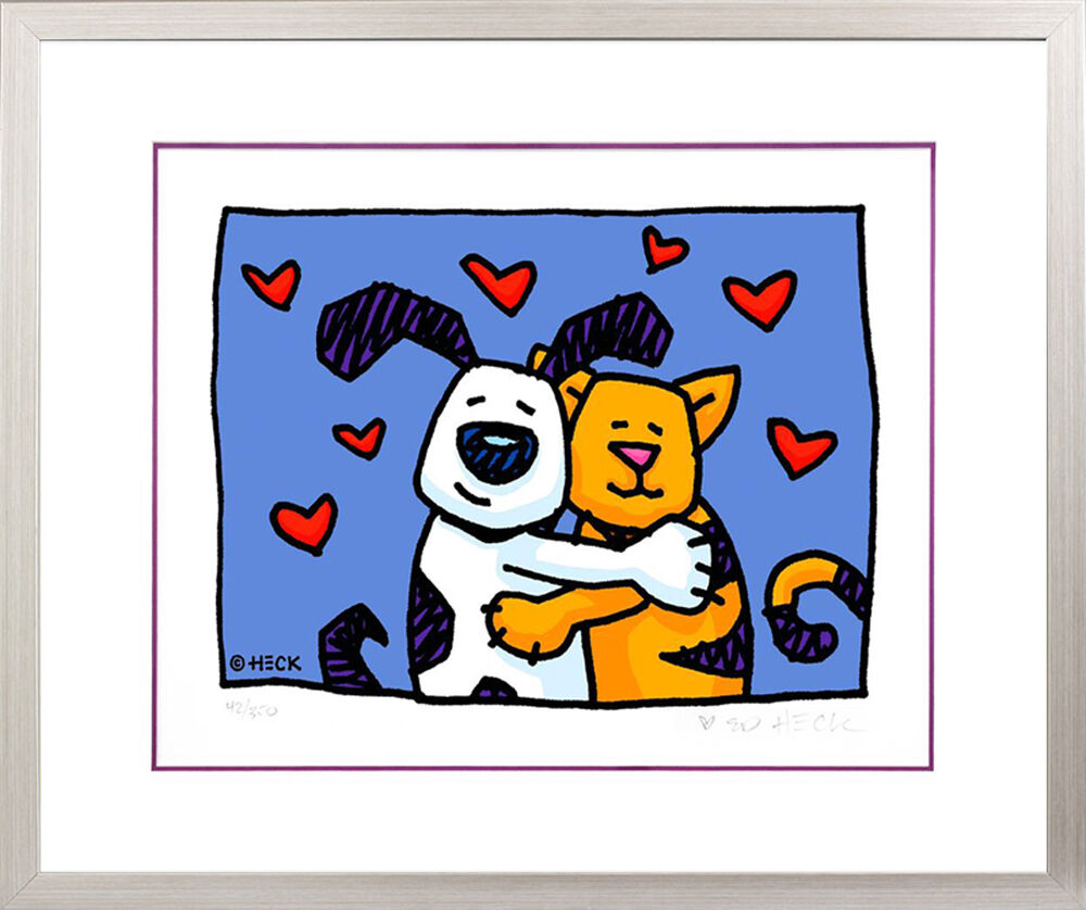 ed-heck-the-snuggle-is-real-gerahmt ed-heck-the-snuggle-is-real-gerahmt