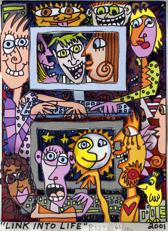 james-rizzi-link-into-life-detail james-rizzi-link-into-life-detail