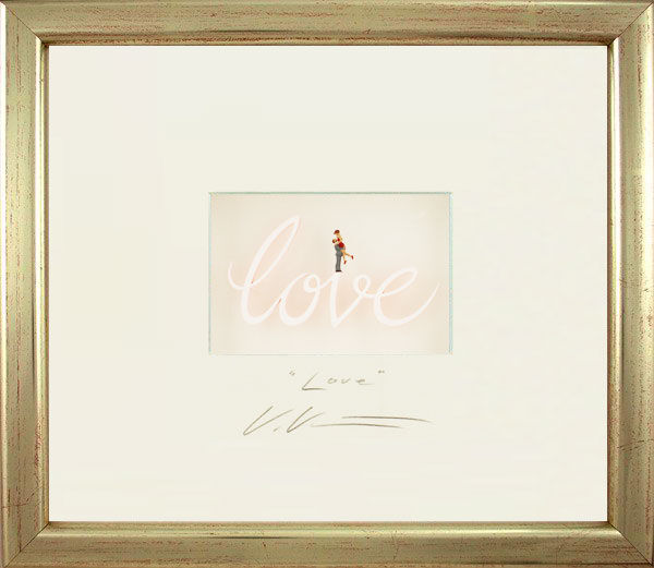 Volker Kühn - LOVE - orig. 3D-Bildobjekt   Volker Kühn - LOVE - orig. 3D-Bildobjekt