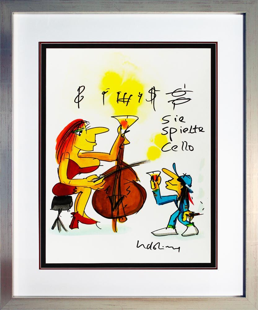 Lindenberg-Sie-spielte-Cello-gerahmt