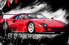 SKYYLOFT - Formel 1 Ferrari F40 Dollar - Detail 1