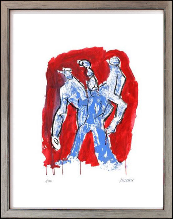 Armin Mueller-Stahl - DIE AKROBATEN - Original Pigmentdruck - limitiert und handsigniert Armin Mueller-Stahl - DIE AKROBATEN - Original Pigmentdruck - limitiert und handsigniert