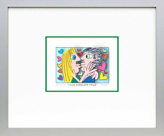 james-rizzi-love-forever-true-gruen-alurahmen