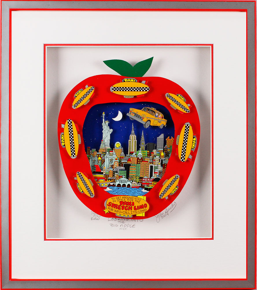 john-suchy-looking-into-the-big-apple-gerahmt