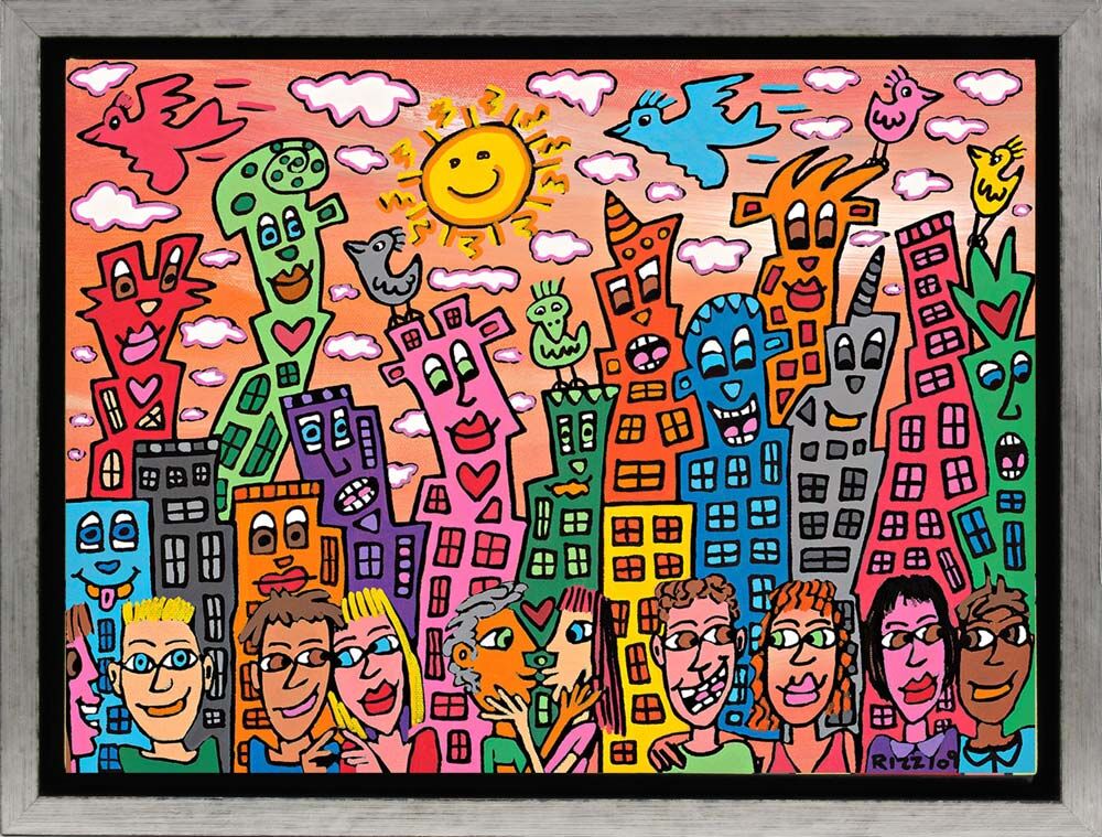 james-rizzi-city-of-romance-gerahmt