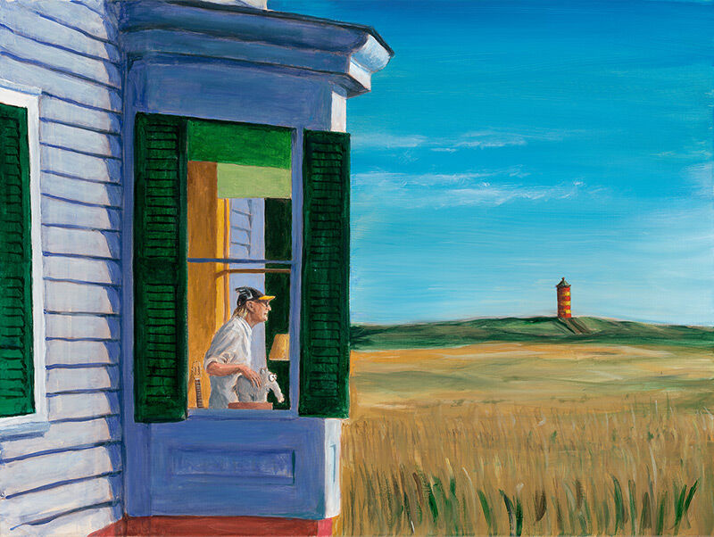 otto-waalkes-cape-cod-morning-ungerahmt-edward-hopper