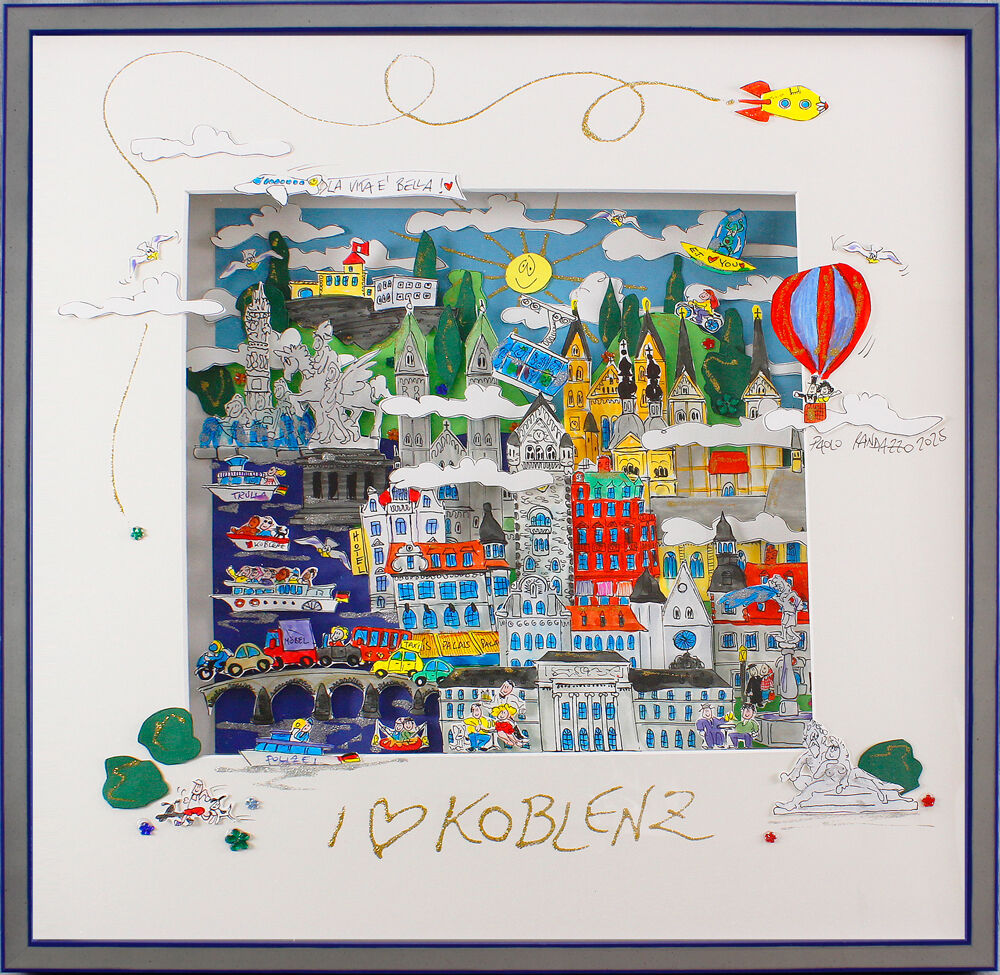 paolo-randazzo-unikat-i-love-koblenz-gerahmt