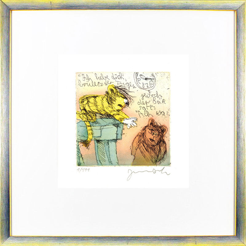 janosch-ich-liebe-dich-brllte-der-tiger-gerahmt janosch-ich-liebe-dich-brllte-der-tiger-gerahmt