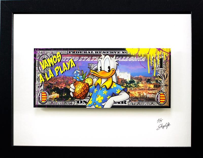 Skyyloft-Mallorca-Vamos-Donald-Nummer-eins-gerahmt Skyyloft-Mallorca-Vamos-Donald-Nummer-eins-gerahmt