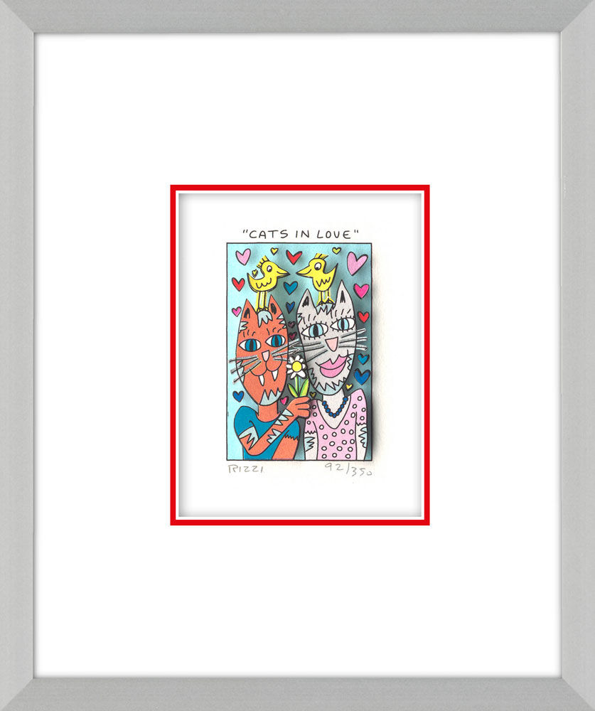 james-rizzi-cats-in-love-alu-gerahmt