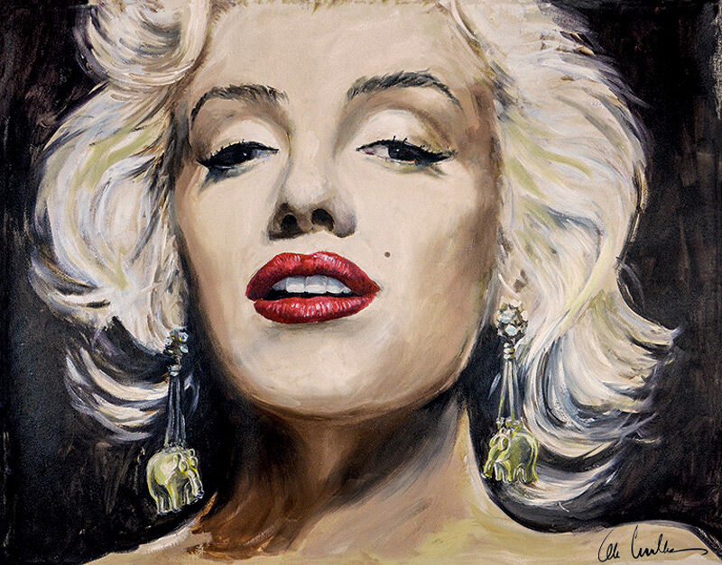 otto-waalkes-golden-earrings-ungerahmt-marilyn-monroe otto-waalkes-golden-earrings-ungerahmt-marilyn-monroe