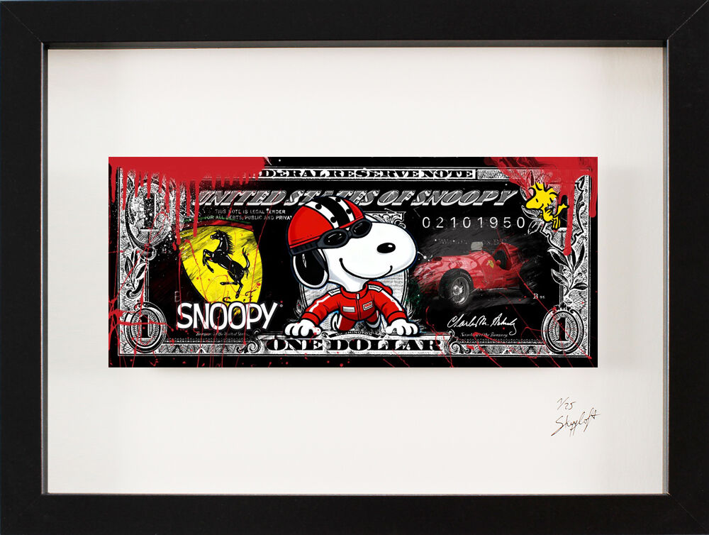 skyyloft-racing-snoopy-dollar-gerahmt-nummer-eins