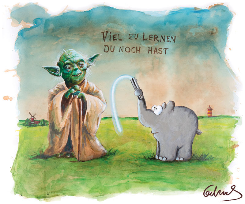 otto-waalkes-viel-zu-lernen-du-noch-hast-vii-ungerahmt-star-wars-yoda-ottifant otto-waalkes-viel-zu-lernen-du-noch-hast-vii-ungerahmt-star-wars-yoda-ottifant