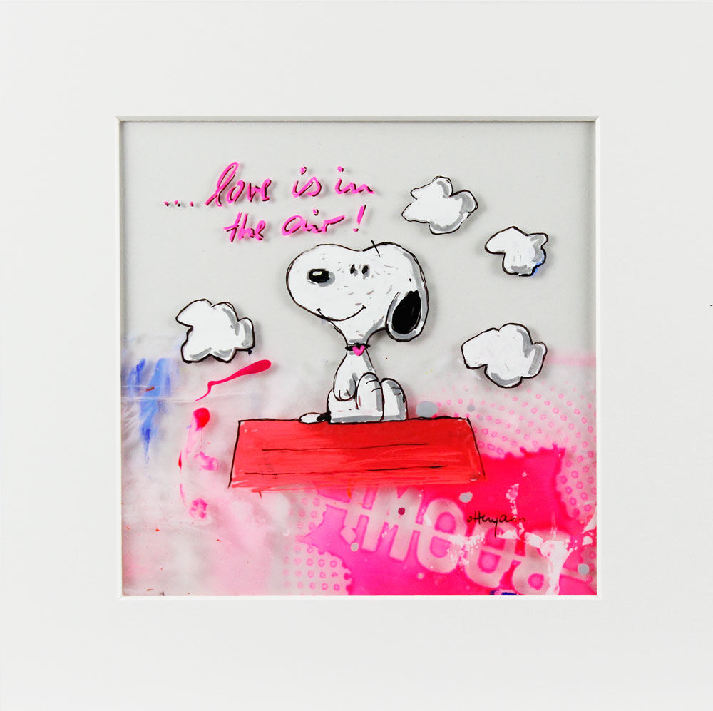 andrea-ottenjahn-snoopy-love-is-in-the-air-ungerahmt