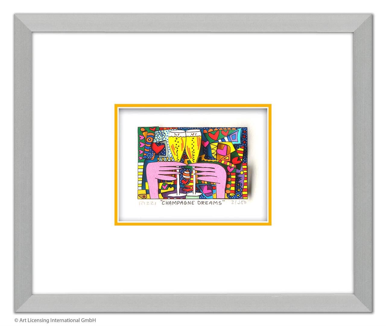 james-rizzi-champagne-dreams-gerahmt-kunst-3d