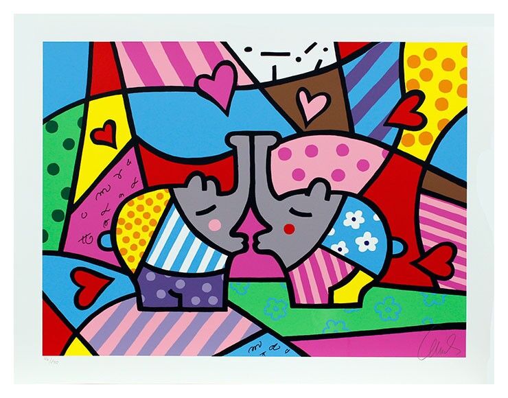 otto-waalkes-hommage-an-romero-britto-ungerahmt-ottifant otto-waalkes-hommage-an-romero-britto-ungerahmt-ottifant