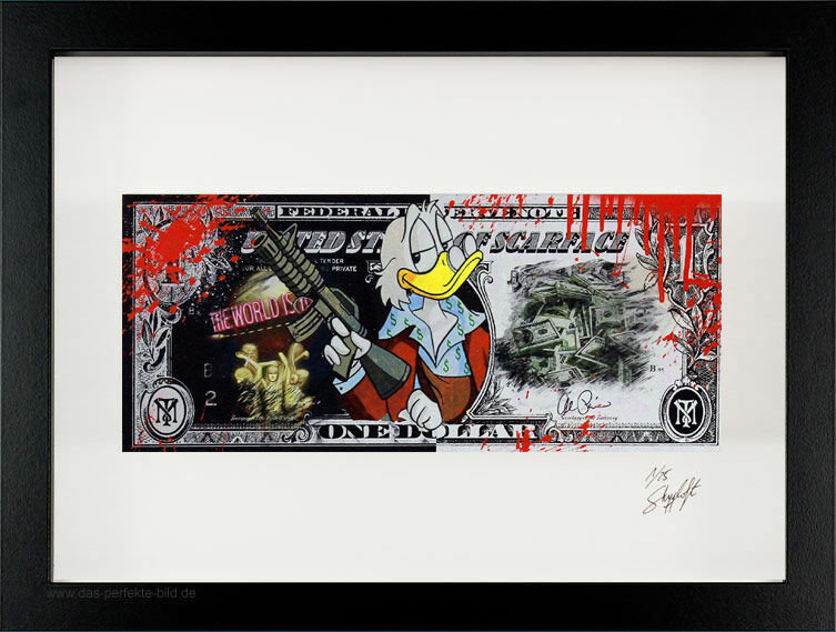 skyyloft-scarface-dollar-nummer1-gerahmt skyyloft-scarface-dollar-nummer1-gerahmt