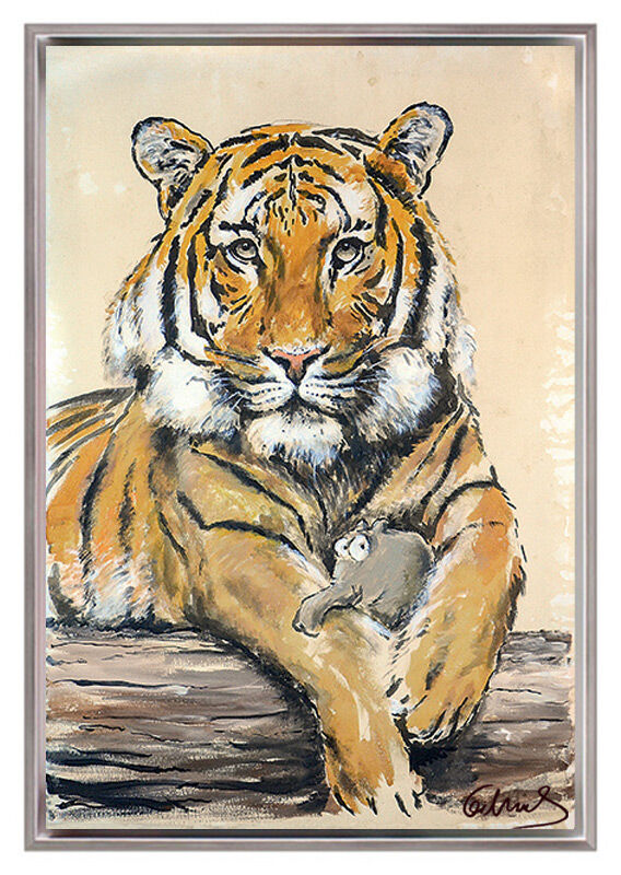 otto-waalkes-der-will-doch-nur-spielen-gerahmt-tiger-ottifant otto-waalkes-der-will-doch-nur-spielen-gerahmt-tiger-ottifant