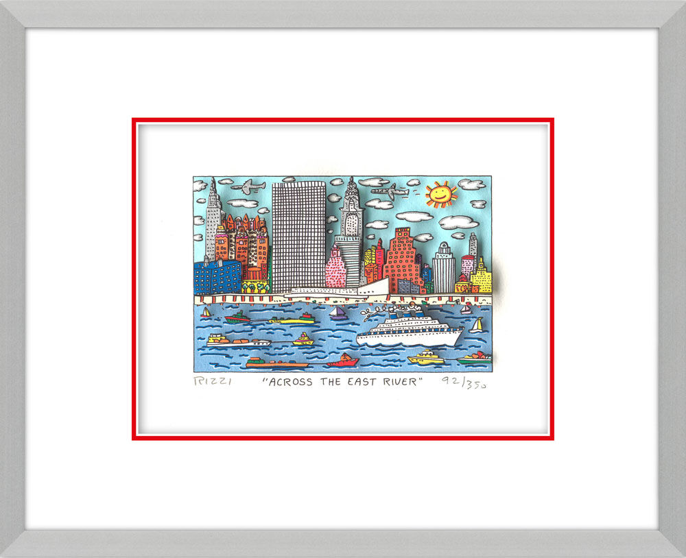 james-rizzi-across-the-east-river-alu-gerahmt
