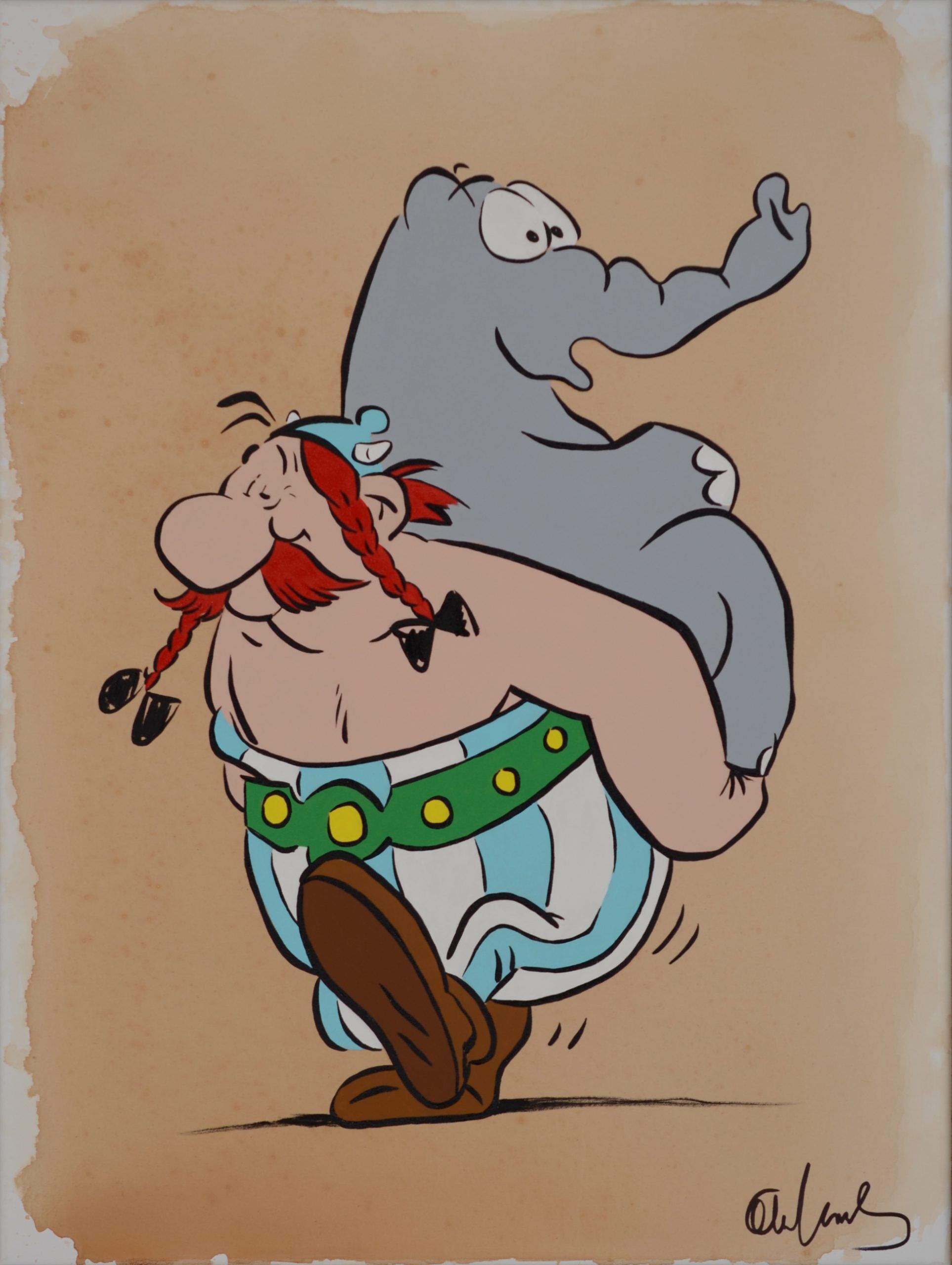 otto-waalkes-salut-les-copains-ungerahmt-obelix-ottifant