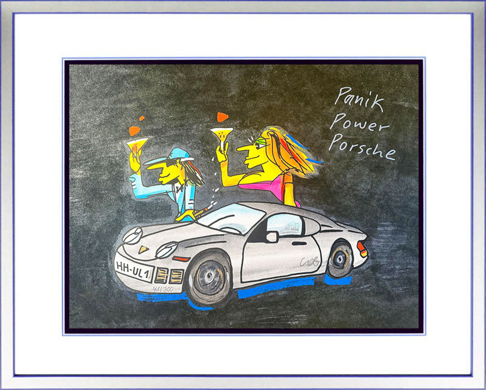 udo-lindenberg-panic-porsche-grau-silber-blau-gerahmt udo-lindenberg-panic-porsche-grau-silber-blau-gerahmt