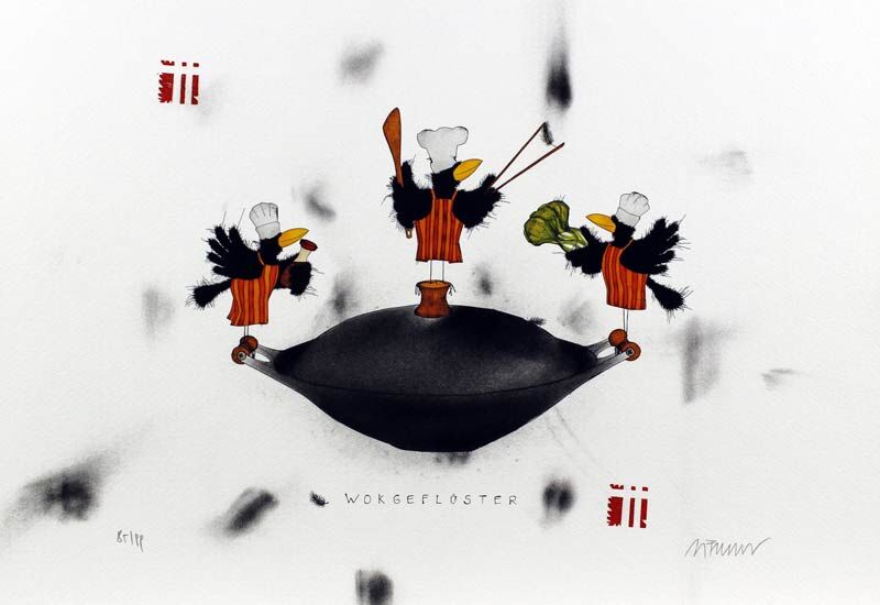 michael-ferner-wokgeflüster-ungerahmt michael-ferner-wokgeflüster-ungerahmt