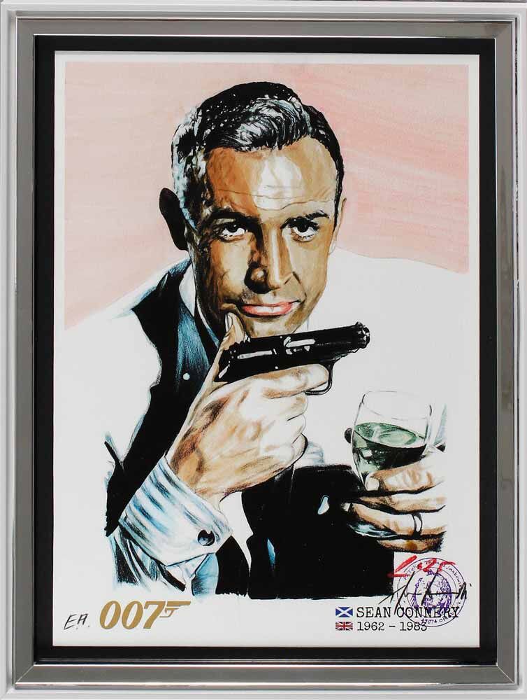 jankowski-james-bond-sean-connery-gerahmt