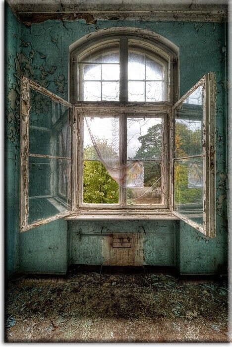 grischka georgiev offenes Fenster Leinwandbild Grischka Georgiev Bilder - Open Window I  - Leinwandbild