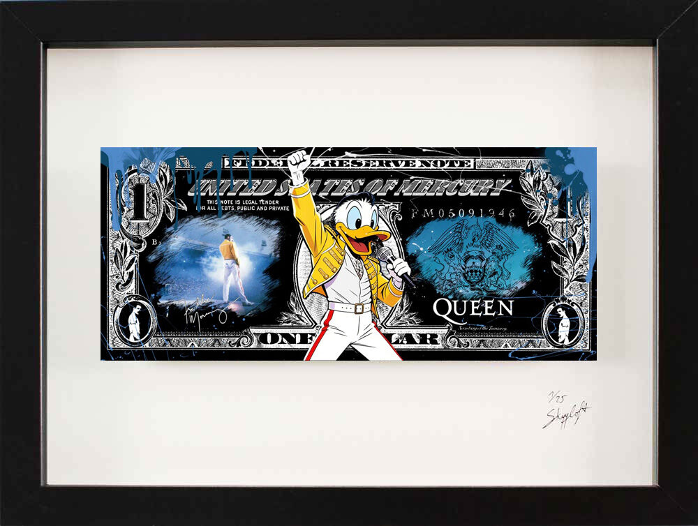 skyyloft-freddie-mercury-chrome-dollar-gerahmt