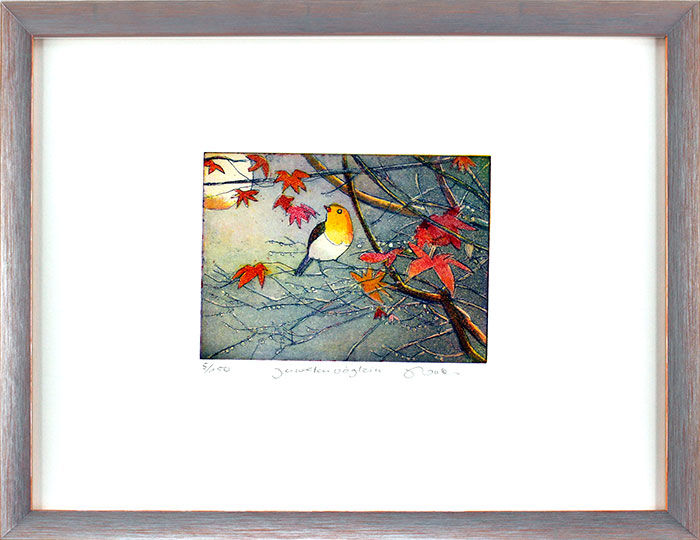 jutta-votteler-juwelenvoeglein-gerahmt-kunst-farbradierung jutta-votteler-juwelenvoeglein-gerahmt-kunst-farbradierung