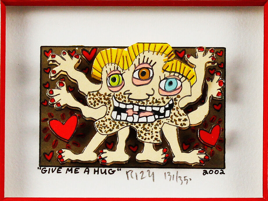 james-rizzi-give-me-a-hug-motiv-detail