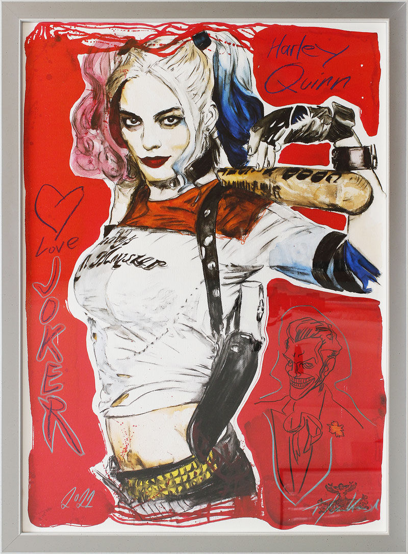 thomas-jankowski-harley-quinn-gerahmt-kunst-art