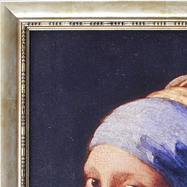 Vermeer Das Mädchen mit dem Perlenohrring Detail