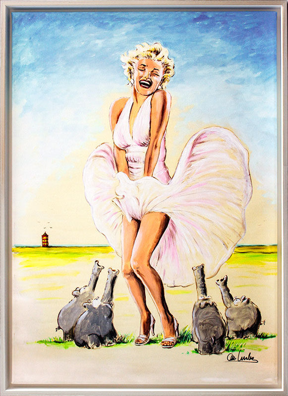 otto-waalkes-ostfreisischer-föhn-iv-gerahmt-marilyn-monroe-ottifant