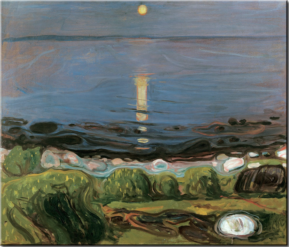 Edvard-Munch-Summer-night-by-the-beach