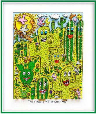 james-rizzi-acting-like-a-cactus-ohne-rahmen