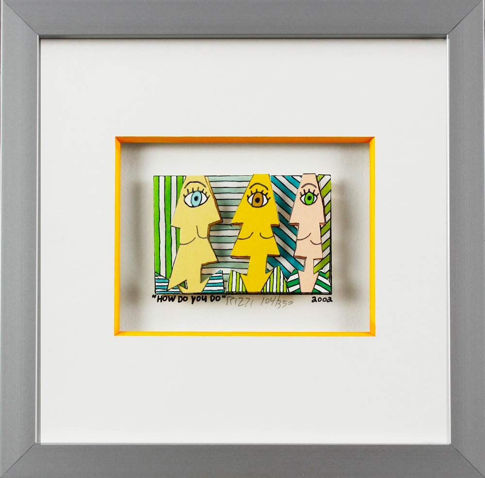 james-rizzi-how-do-you-do-gerahmt-aluminium