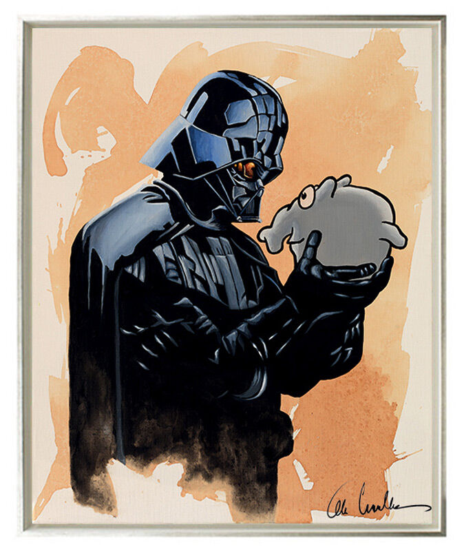 otto-waalkes-i-am-your-father-?-gerahmt-darth-vader-star-wars-ottifant otto-waalkes-i-am-your-father-?-gerahmt-darth-vader-star-wars-ottifant